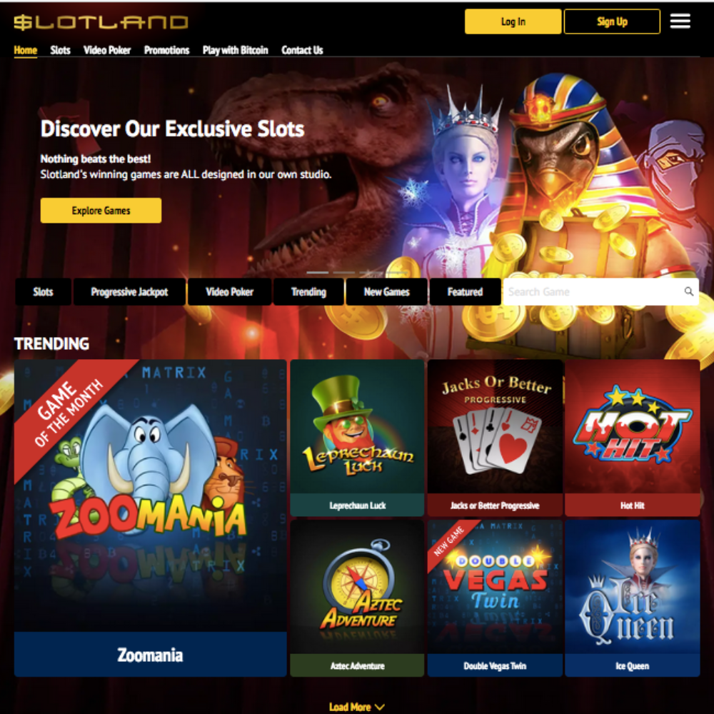 Slotland CASINO Screenshot