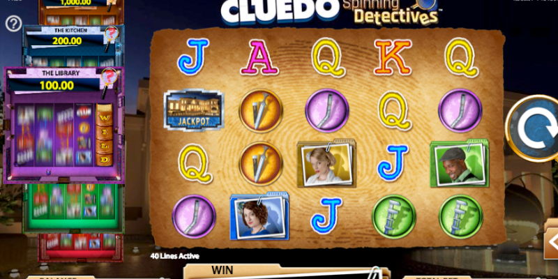 ClueDo Spinning Detectives slot Review