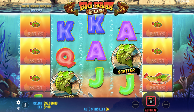 Big Bass Splash Slot