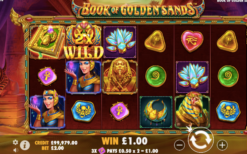 Book of Golden Sands Slot