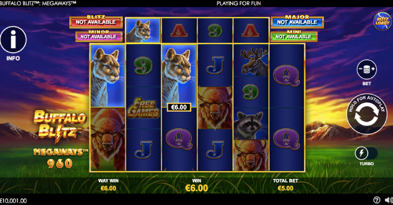 Buffalo Blitz Mega Merge Buffalo Blitz Mega Merge