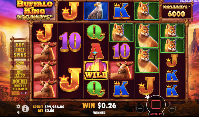 Buffalo King Megaways Slot