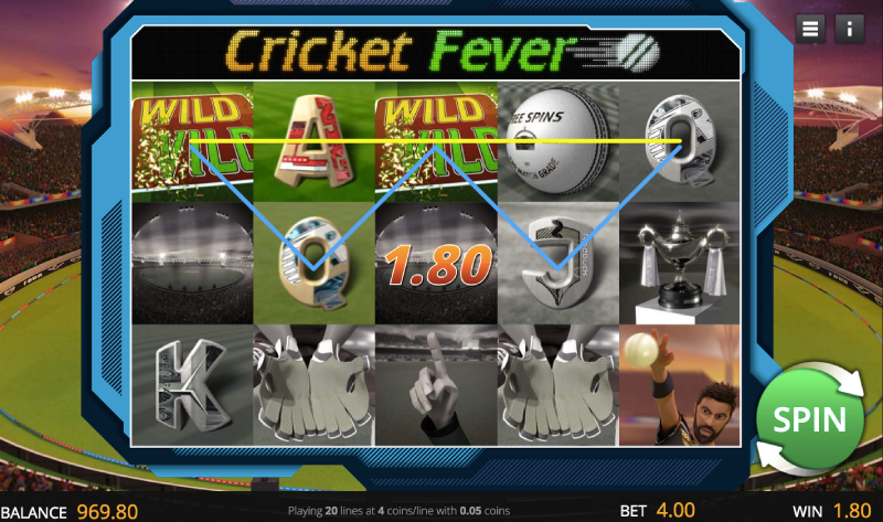 Cricket Fever Slot Review, RTP% & Bonuses By Saucify Gaming