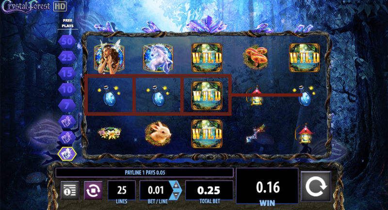 Crystal Forest Slot Machine Review By WMS