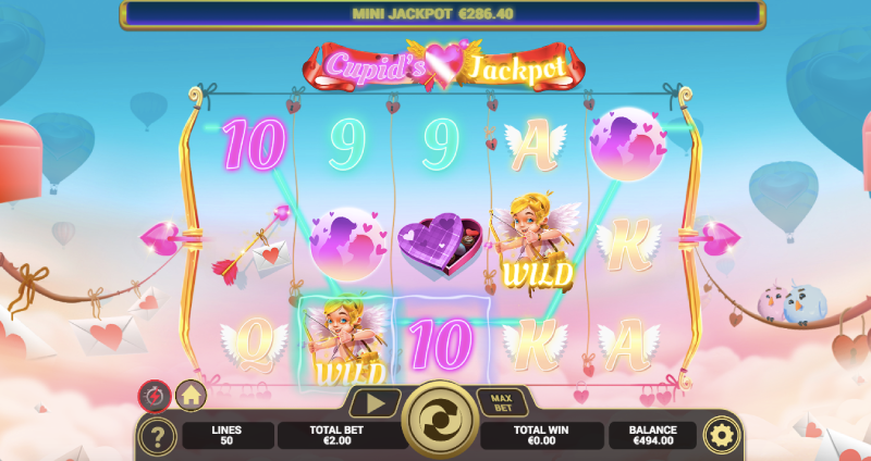 Cupids Jackpot Slot Review, RTP% & Bonuses By Arrows Edge