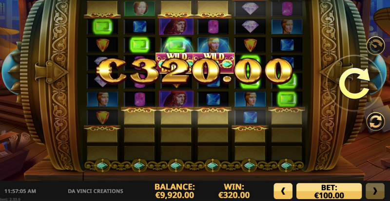 Da Vinci Creations Slots Reviews, RTP% & Bonuses By High 5 Games