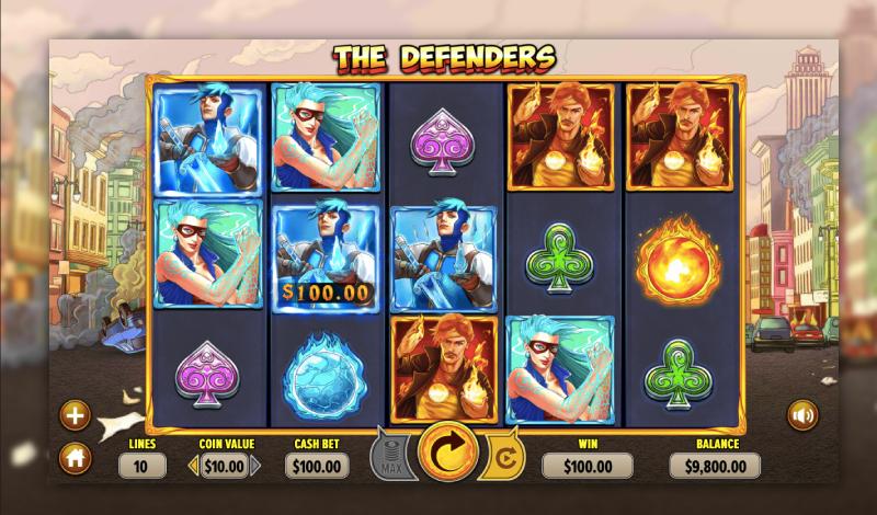 The Defenders Slots Reviews, RTP% & Bonuses By Dragon Gaming