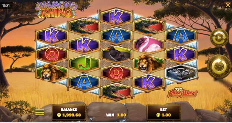 Diamond Rhino Classic Slot