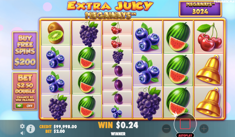 Extra Juicy Megaways