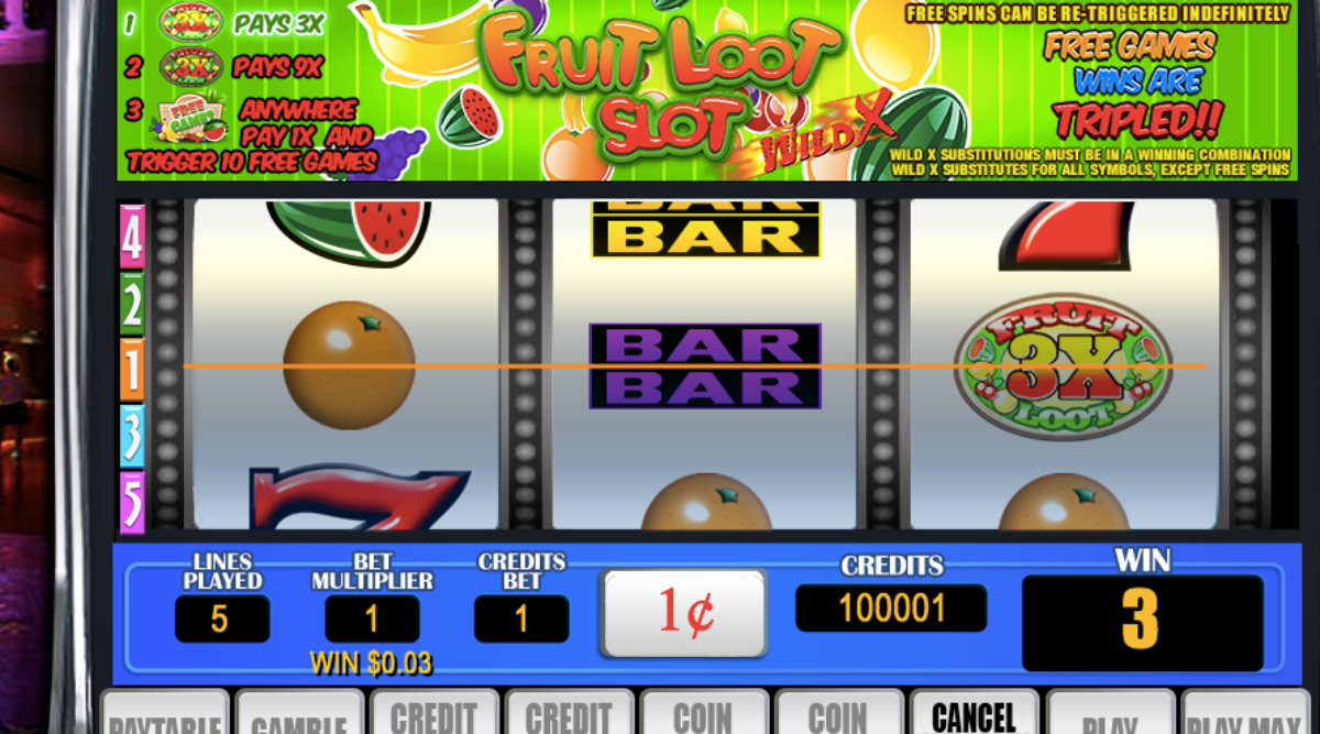 Fruit Loot Slots Reviews & RTP% By WGS Technology