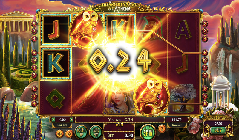 Golden Owl of Athena Slot Machine Review, RTP% & Bonuses By Betsoft Gaming