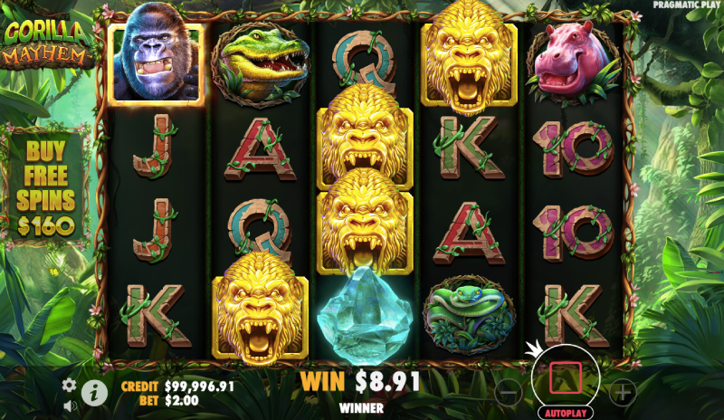 Gorilla Mayhem Slot