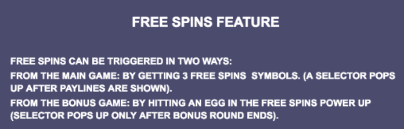 Free Spins Feature