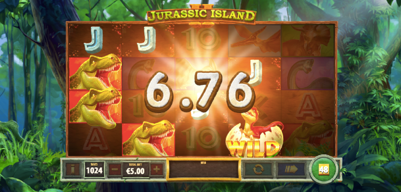 Jurassic Island II Slot Machine
