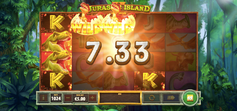 Jurassic Island II Slot Machine