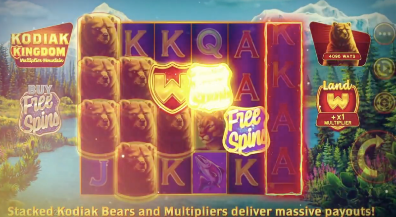 Kodiak Kingdom (Just For The Win ) Slot Review, RTP% & Bonuses