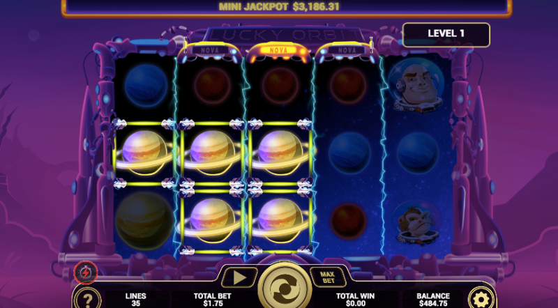 Lucky Orbit Slot Review, RTP% & Bonuses By Arrows Edge