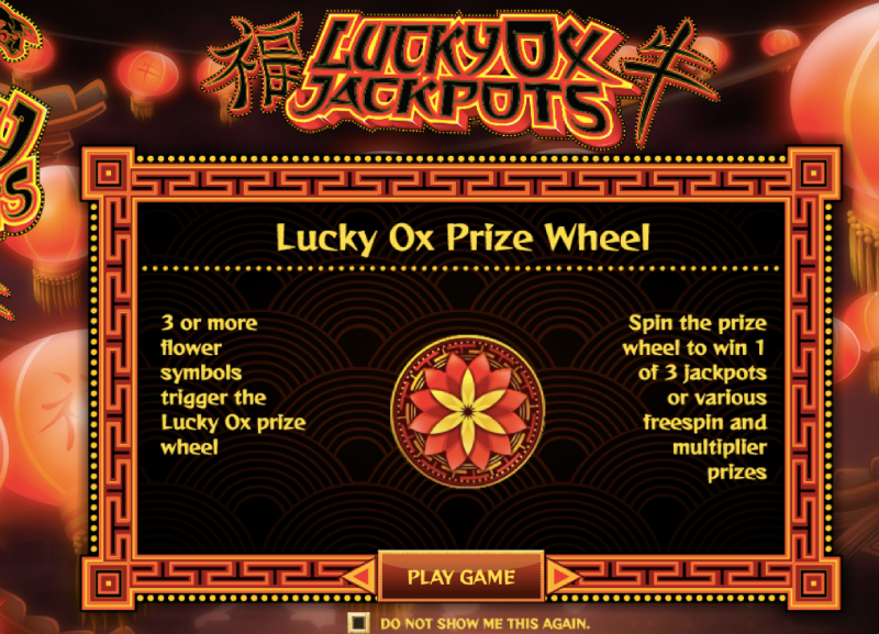 Zodiac Prize Wheel Feature