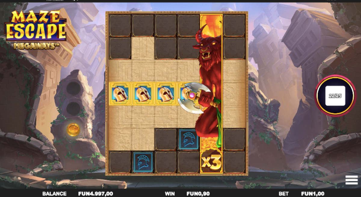 Maze Escape Megaways Slots Review, Bonuses, & RTP% By Fantasma Games