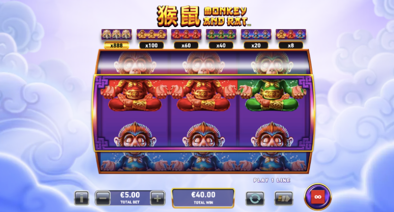 Monkey and Rat Slot Machine