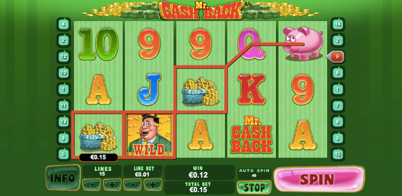 Mr. Cashback Slot Machine