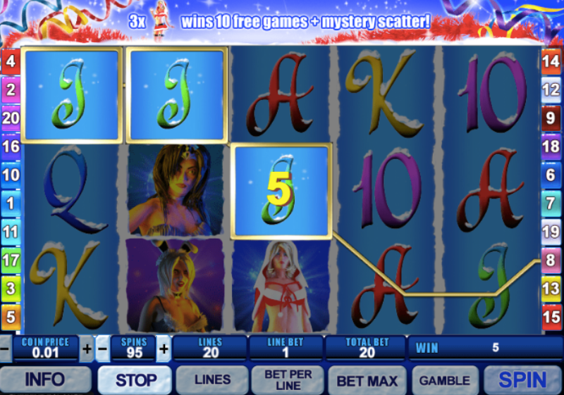 New Year Girls Slot Machine