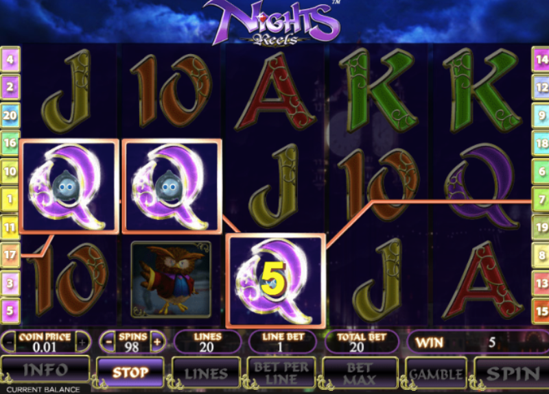 Nights Reels Slot Machine