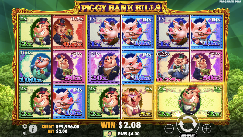 Piggy Bank Bills Slot Review, RTP% & Bonuses By Pragmatic Play Gaming