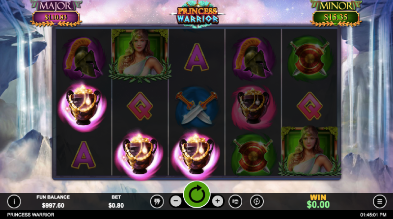 Princess Warrior Slot Review, RTP% & Bonuses By RTG