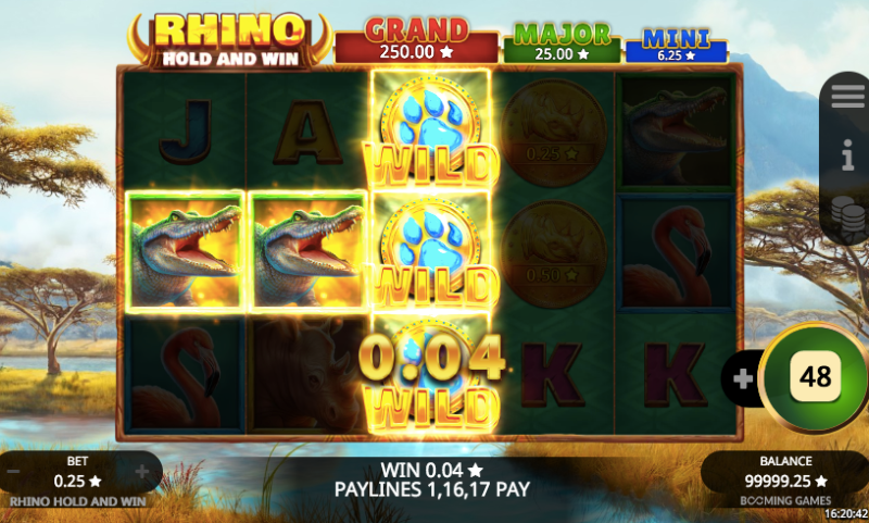 Rhino Hold and Win