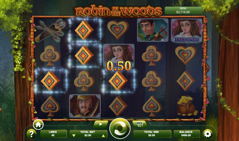 Robin in the Woods Slot