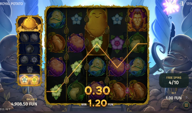 Royal Potato Slots Reviews, RTP% & Bonuses By Print Studios
