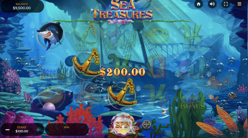 Sea Treasures Slot Review, RTP% & Bonuses From Dragon Gaming