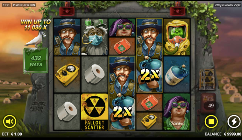 xWays Hoarder xSplit Slot Review, RTP% & Bonuses by Nolimit City