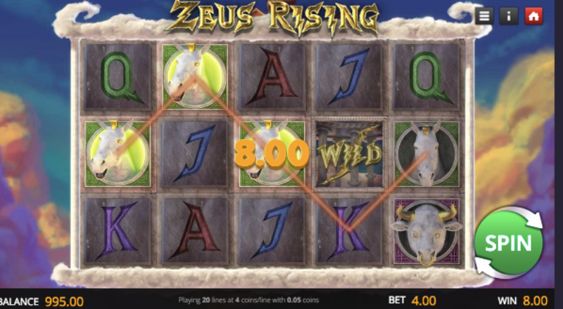 Zeus Rising Slot Machine Reviews, RTP% & Bonuses By Saucify Gaming