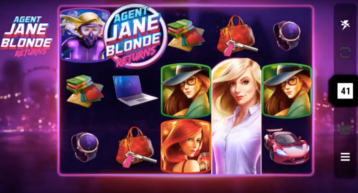 Agent Jane Blonde Slots Reviews