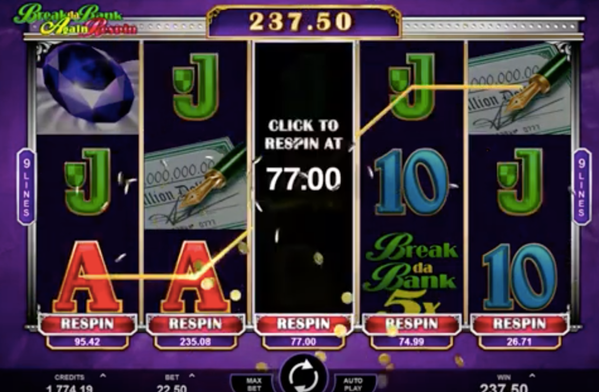 Break Da Bank Again Slots Reviews