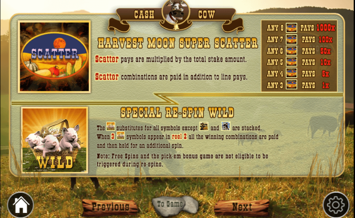 Cash Cow Slot Reviews