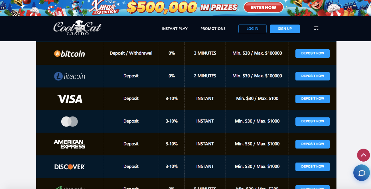 Cool Cat Casino Review & No Deposit Bonus Codes