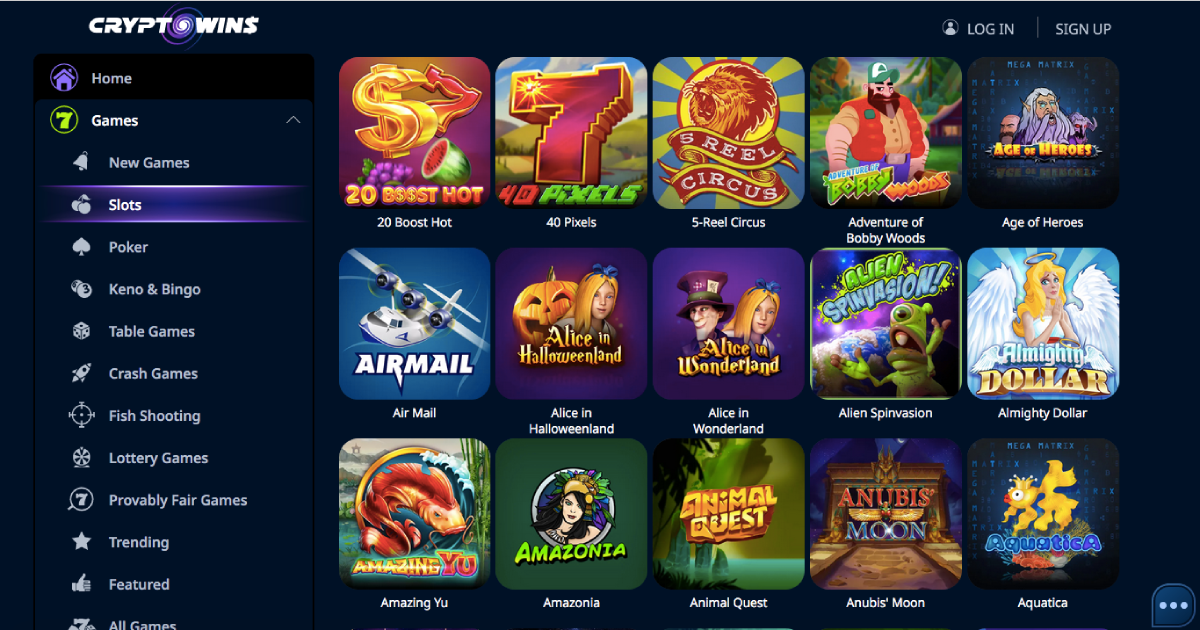 Crypto Wins Casino