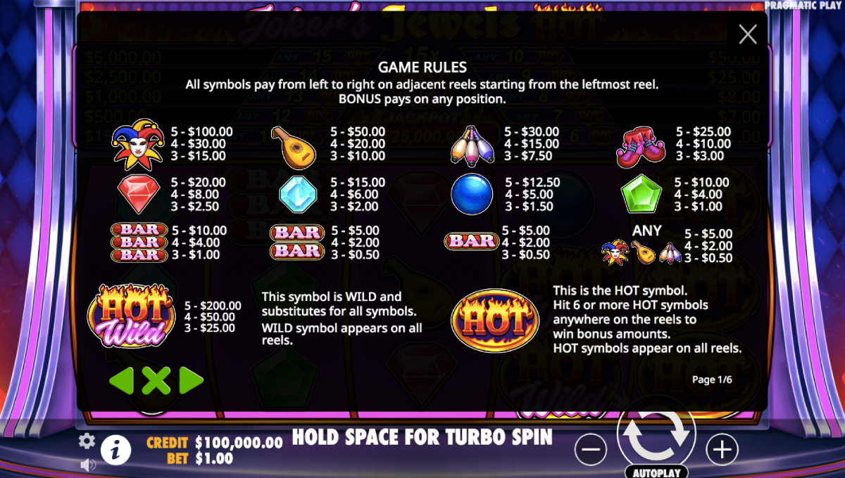 Jokers Jewels screenshots