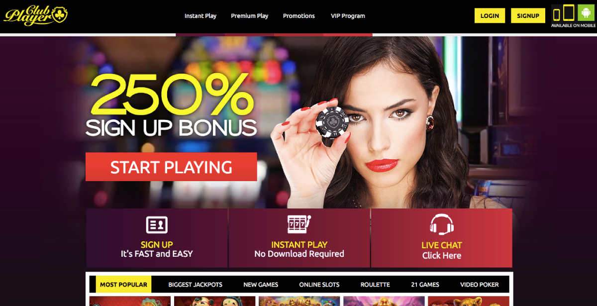 club player casino