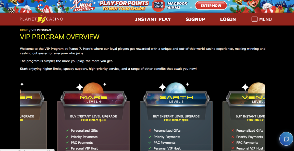 Planet 7 Casino Review & Deposit Bonus Codes