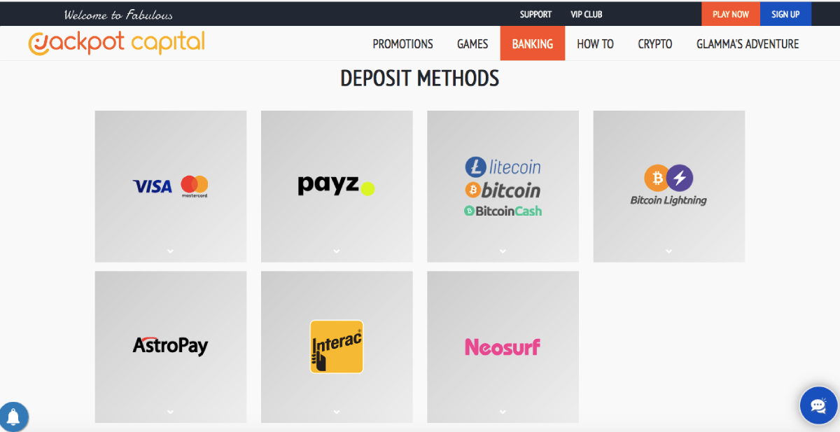 Jackpot Capital Casino Review & No Deposit Bonus Codes