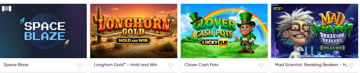 slot games at Slots Paradise